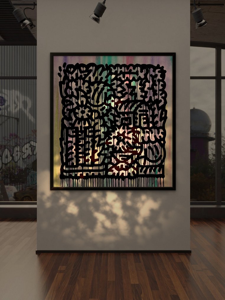 Nuno Barbedo (1983) - Smiling around (XL Size) #1.0