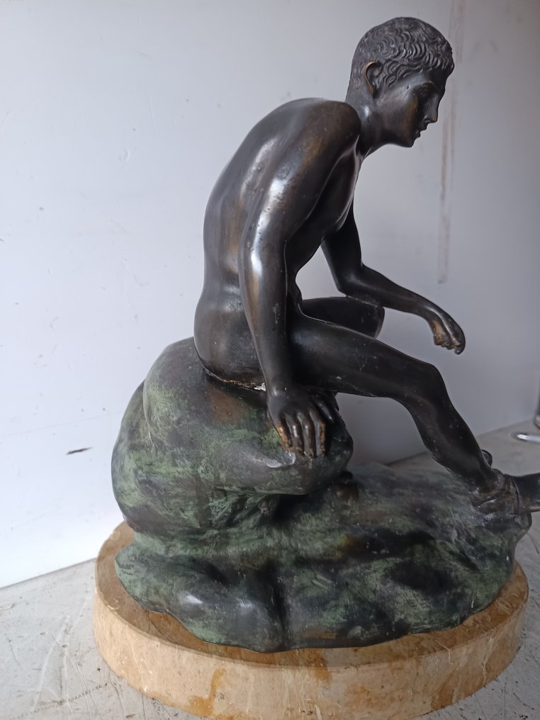 Γλυπτό, Hermes a riposo - 30 cm - Μπρούντζος #3.2
