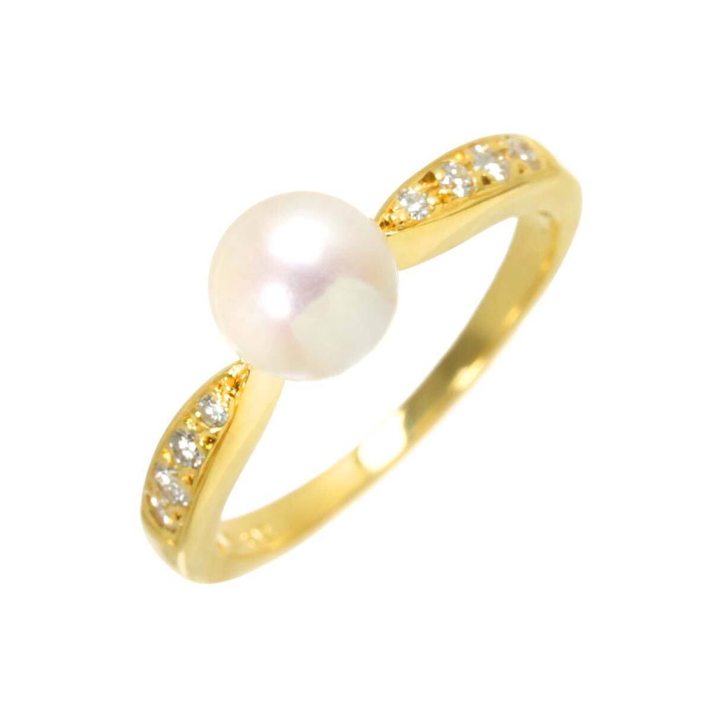 Mikimoto - Bague - 18 carats Or jaune #1.0