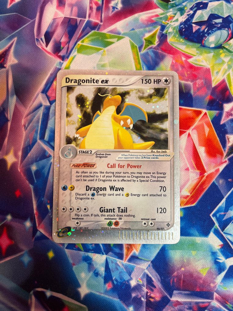 Pokémon - 1 Card - DRAGONITE EX HOLO #90 - EX - EX Dragon #1.0