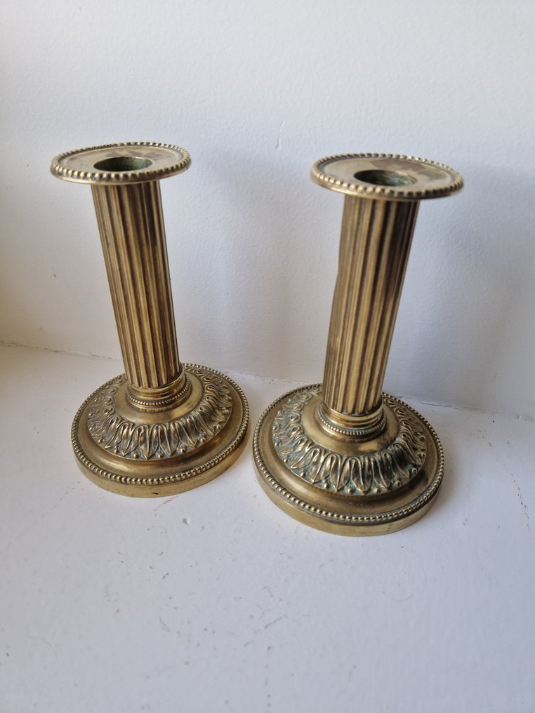 Κηροπήγιο Taperstick (2) - Gilt bronze #1.0