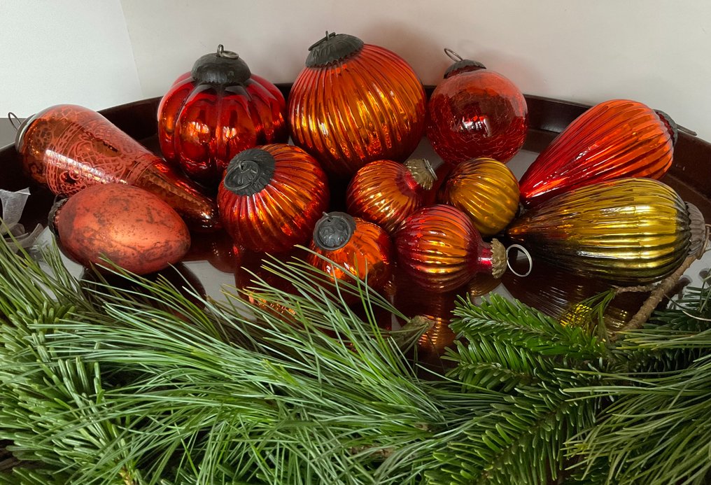 Bolas de Natal (12) - Hexenballen - Vidro, Metal #1.0