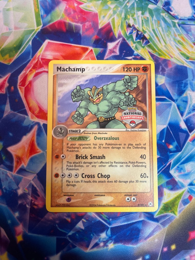 Pokémon - 1 Card - Machamp #9 - WOTC #1.0
