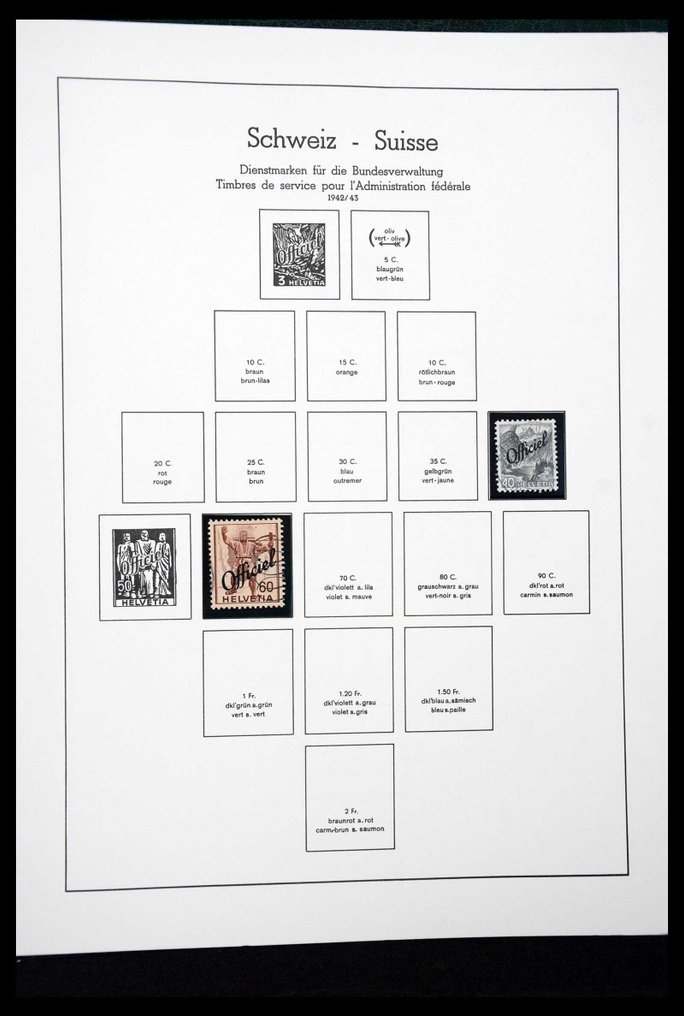 Schweiz 1923/1989 - Switzerland collection b.o.b. #1.0