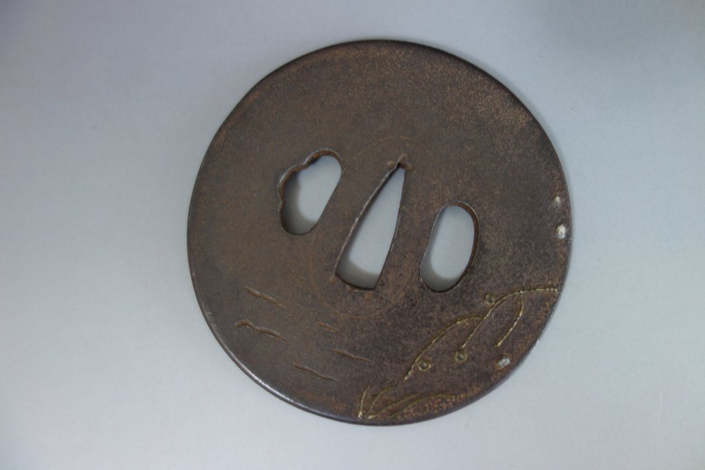 山羊柳 - 鐵（鑄／鍛） - 日本 - 江戶時代晚期 #4.3