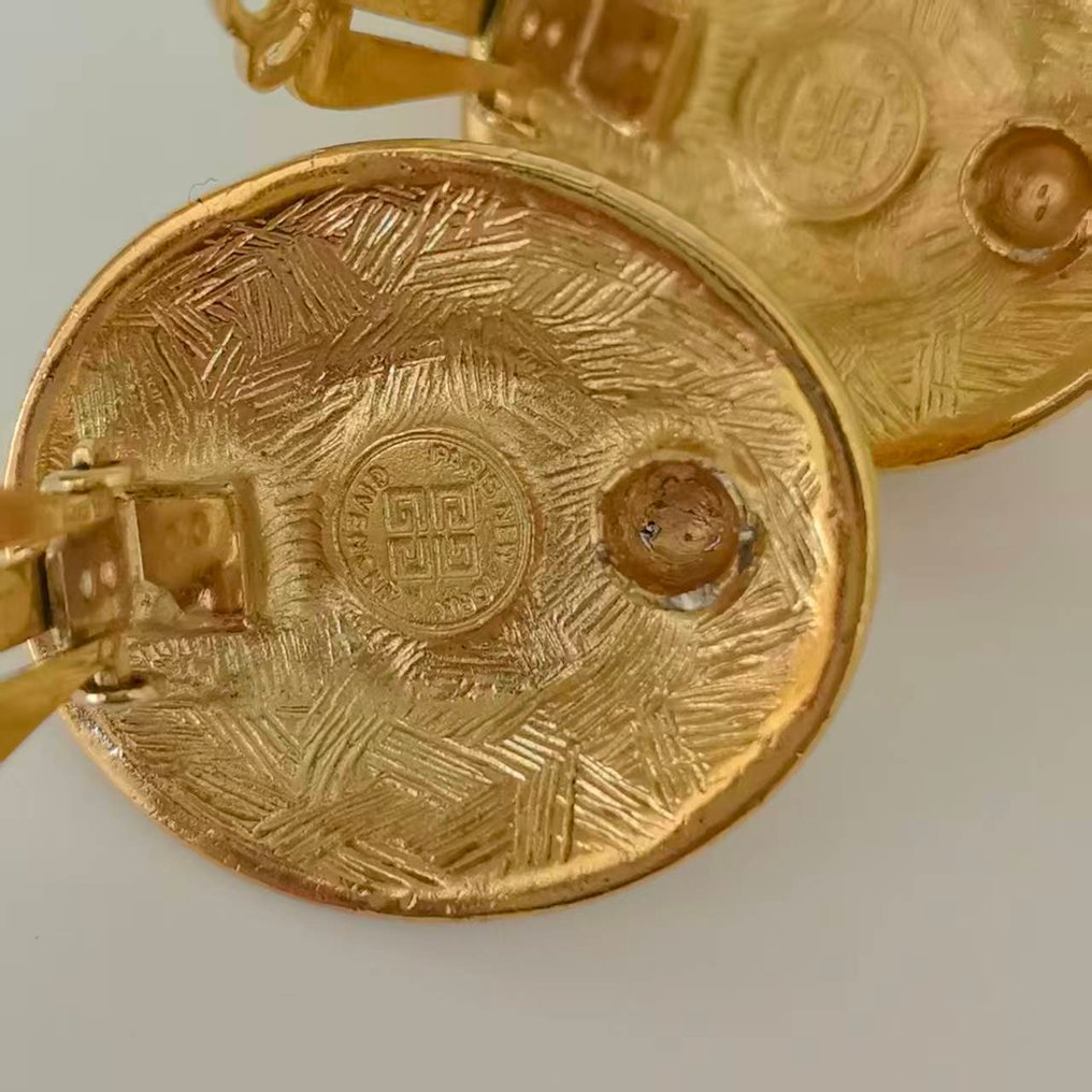 Givenchy - Plaqué or - Boucles d'oreilles #4.3