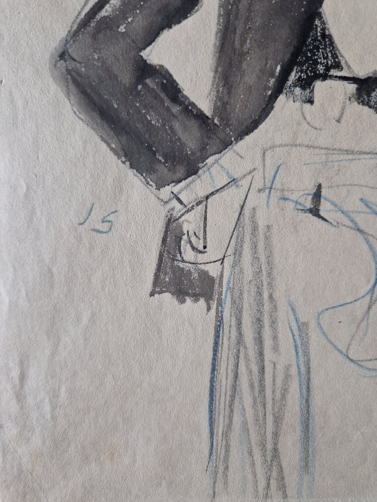 Jan SLUIJTERS (1881 - 1957) - "Ober" #4.3