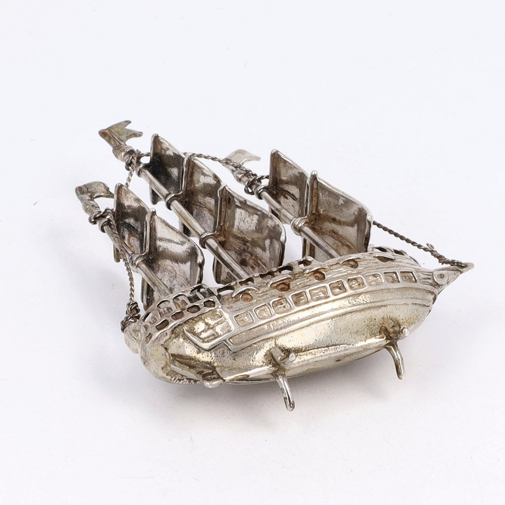 NO RESERVE - Argentor - 'Zeilschip' - Figurine miniature - Argent 835 #4.3