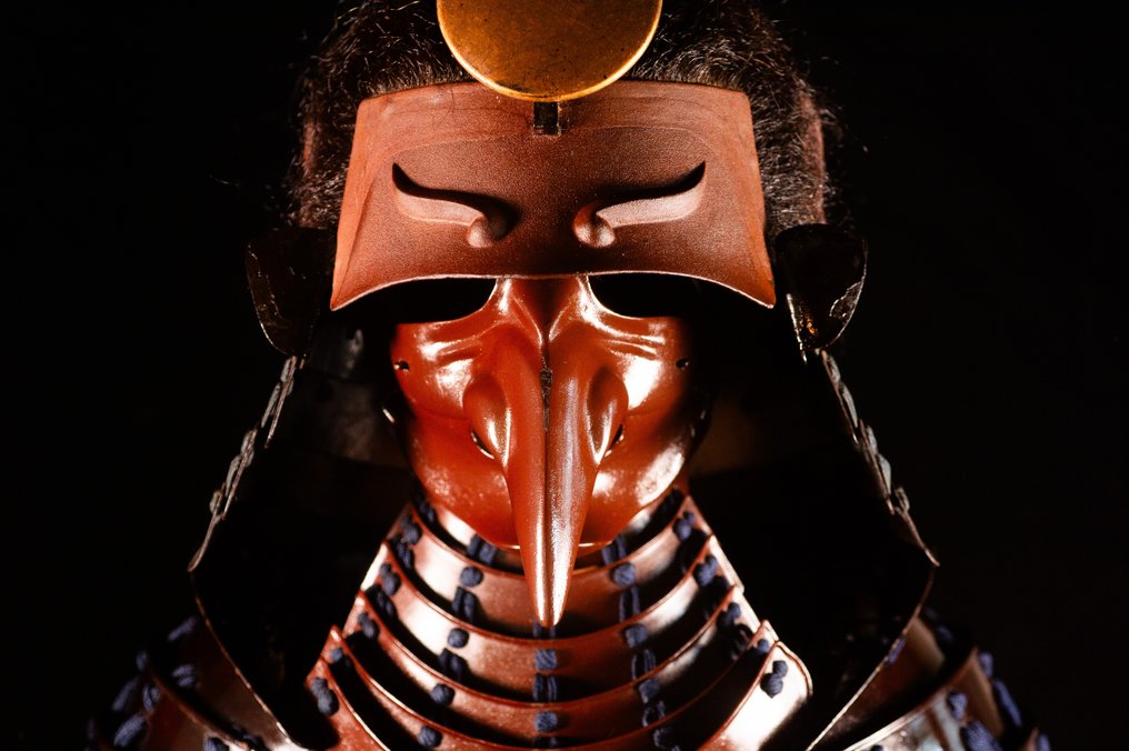 Yoroi 全套武士盔甲 - 絲, 銅, 铁 - 日本 - 江戶時代（1600-1868） #3.2