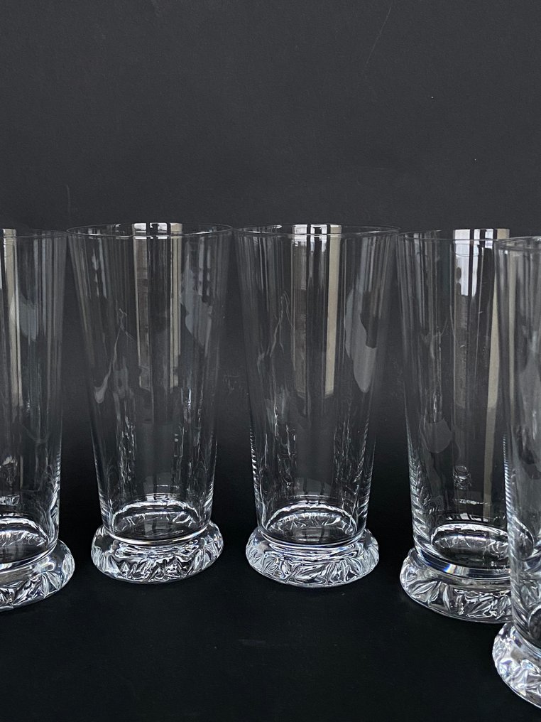 Daum - Σετ ποτού - Όμορφη σειρά από 6 ποτήρια για orangeade - Μοντέλο Kim. - Κρυστάλλινο κομμένο #1.0