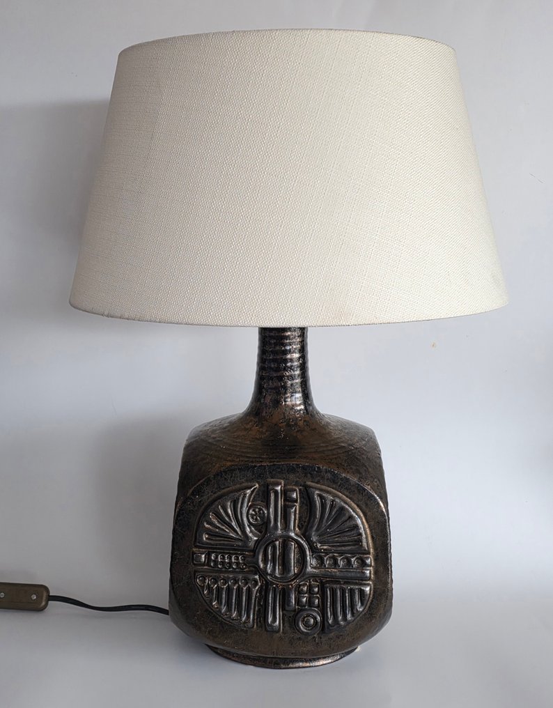 Emiel Laskaris - 檯燈 - XL - 陶瓷, 釉 - 野兽派的装饰 #1.0