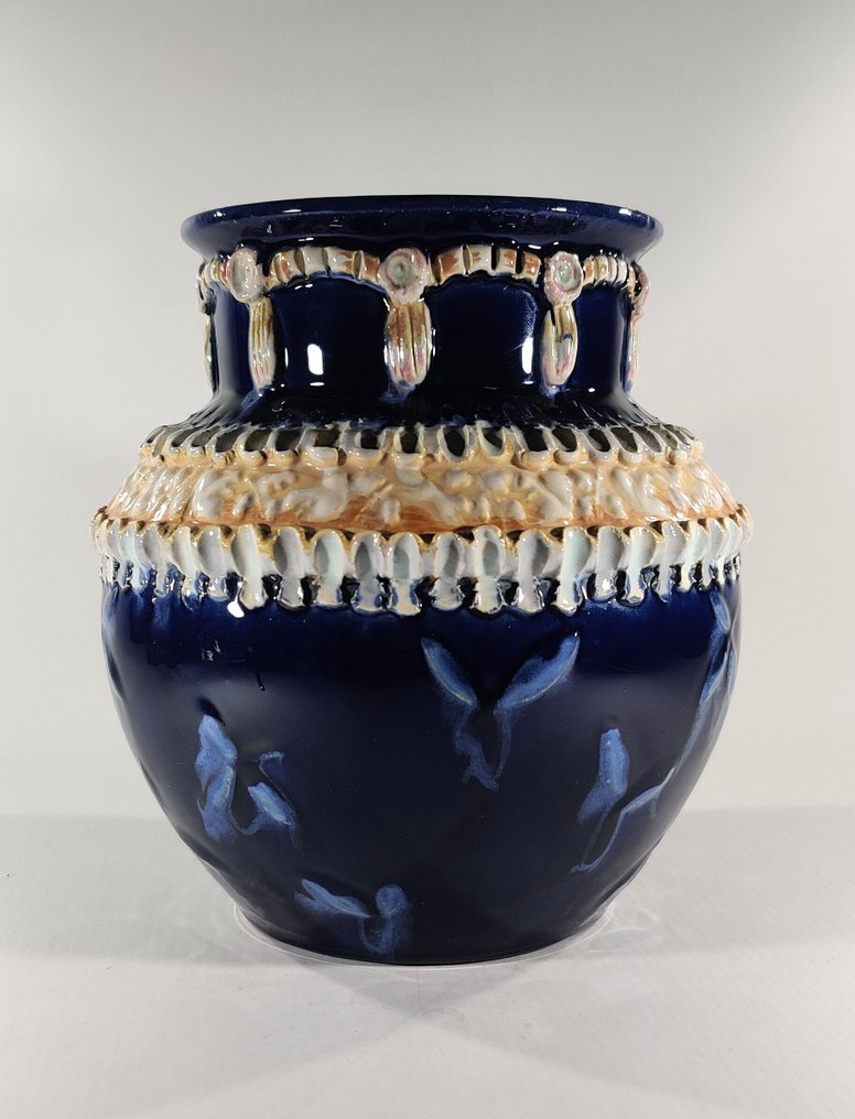 Keramis Boch - Ernest d'Hossche - Βάζο - Decor 3072 - Πήλινο #3.2