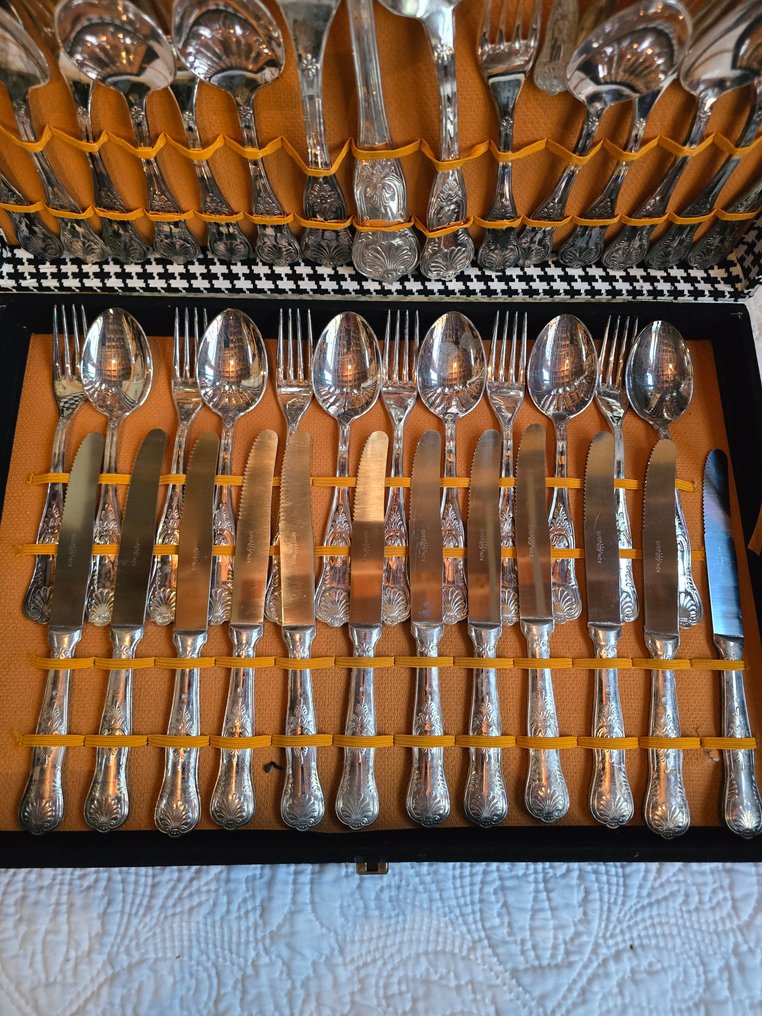 Faqueiro para 12 (51) - Prateado, Aço #1.0