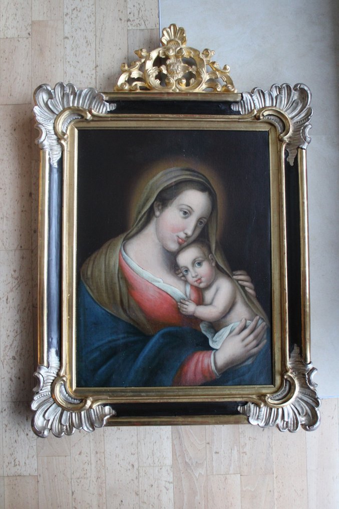 European school (XVIII) - Madonna mit Kind #3.2