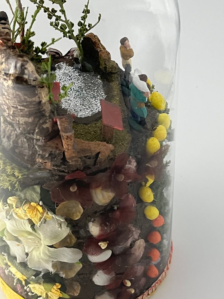 Nativity scene - Earthenware, Glass - Belen urn - 28 cm #4.3