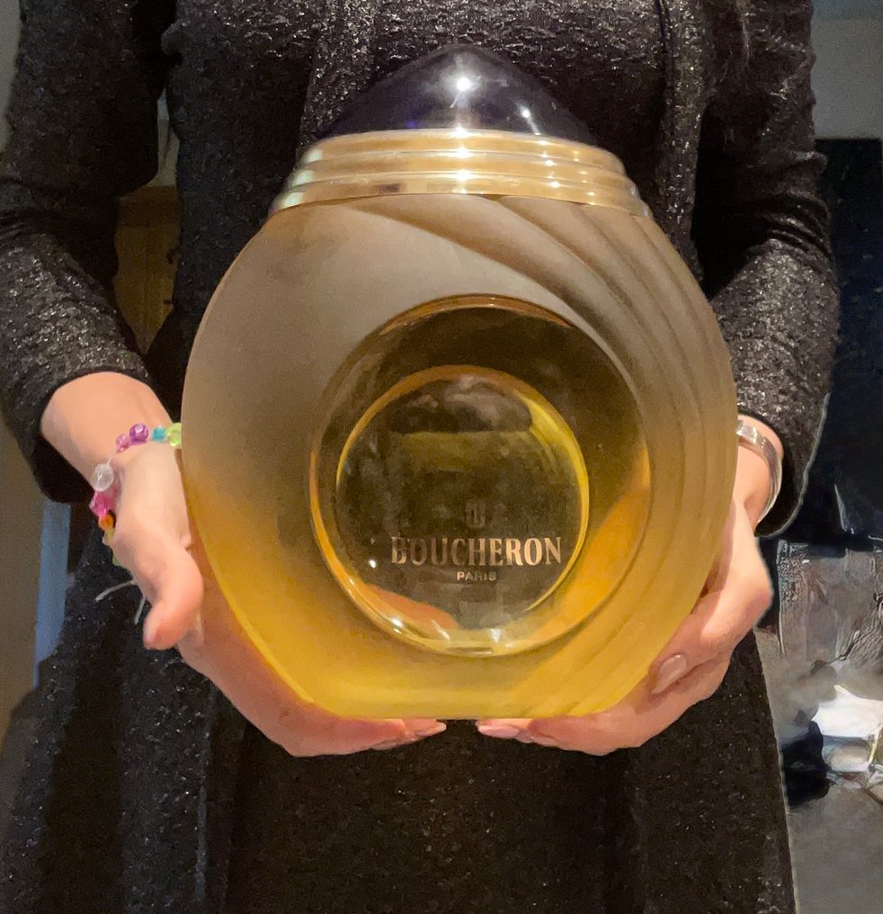 Boucheron - 香水瓶 - 巨型假瓶 BOUCHERON PARIS - “Boucheron女士香水”展示瓶 - 玻璃, 金屬 #2.1