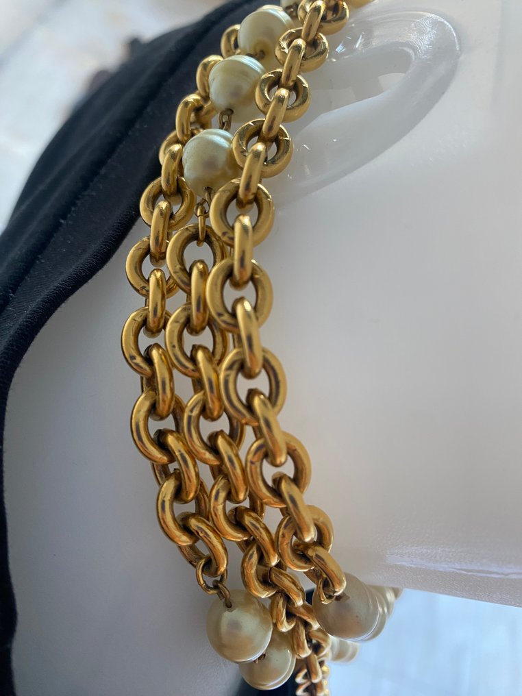 Chanel - 珍珠 - 金屬 - 頸鏈 #4.3