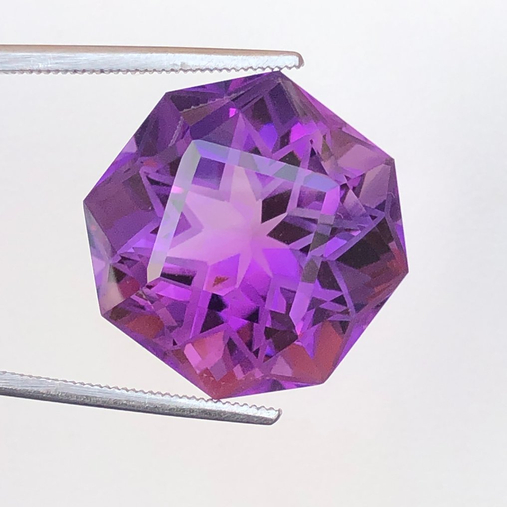没有保留价 - 1 pcs  紫色 紫水晶  - 27.23 ct - 国际宝石研究院（IGI） #4.3