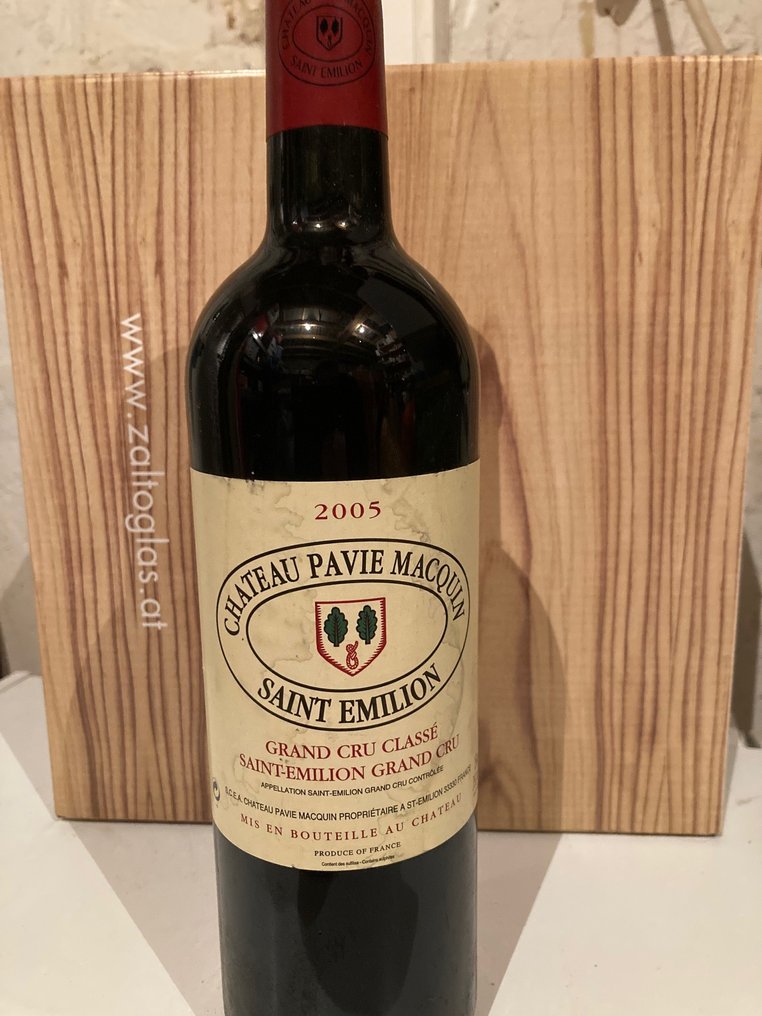 2005 Chateau Pavie Macquin - Saint-Émilion 1er Grand Cru Classé B - 1 Φιάλη (0,75L) #1.0