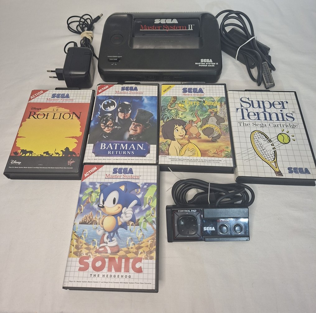 Sega - Master System - Video game console + games - Without original box #1.0