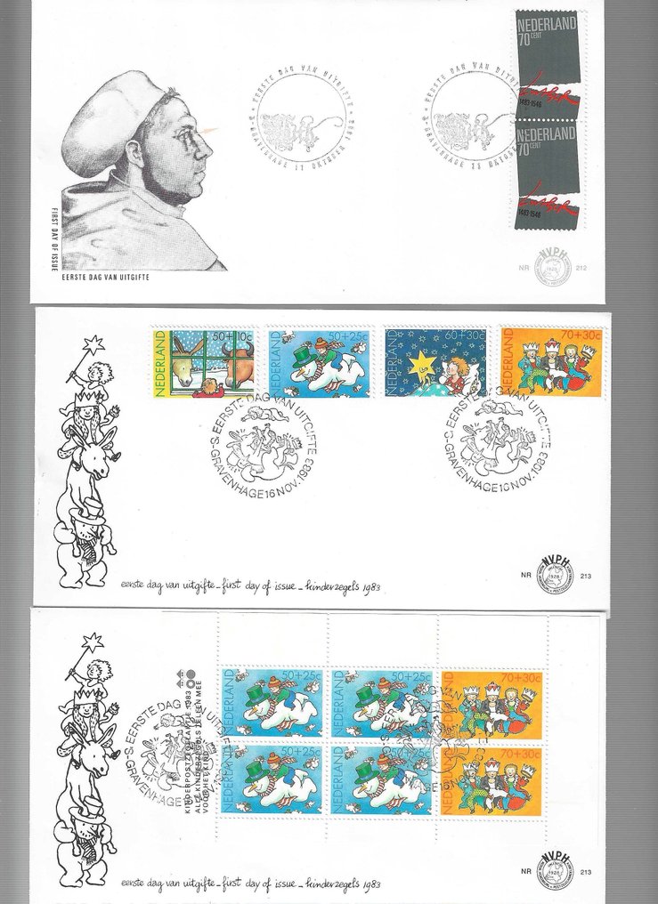 Netherlands 1955/1990 - First day envelopes - NVPH 2023 #1.0