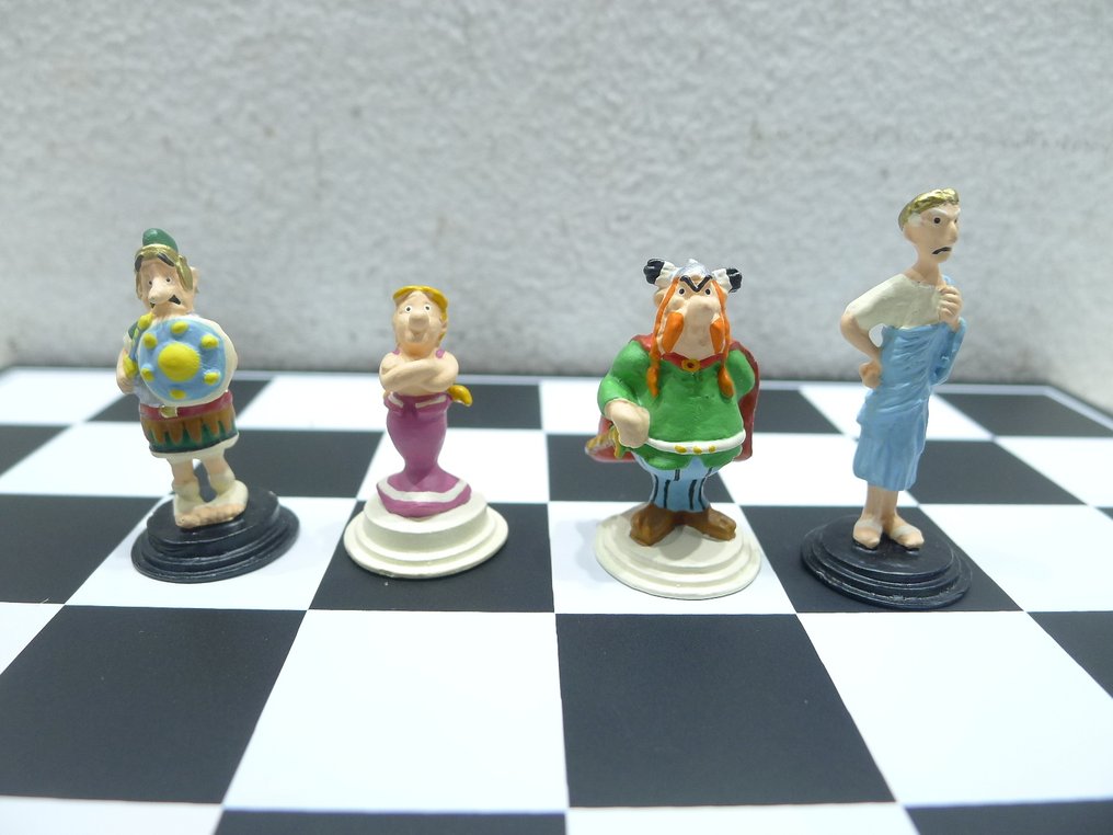 Collectoys Plastoy Gout Pixi Uderzo Astérix - mini Jeu d’échecs - état NEUF - Shakkisarja - Asterix Obelix - loukku #2.1