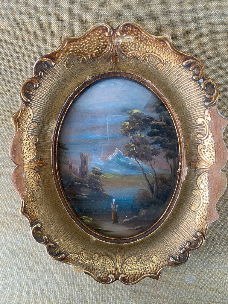 Ramme (9) - Træ, Kobber, Guldramme i træ og andre materialer. #2.1