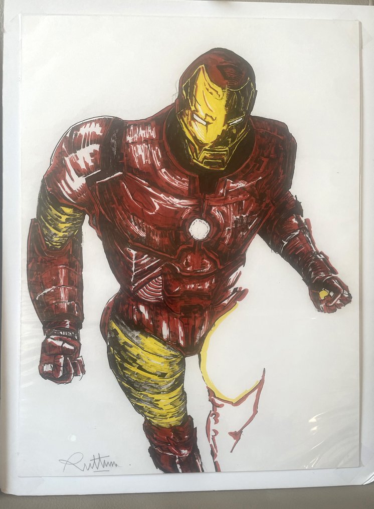 Ruttum - 1 Original drawing - Iron Man - 2018 #1.0