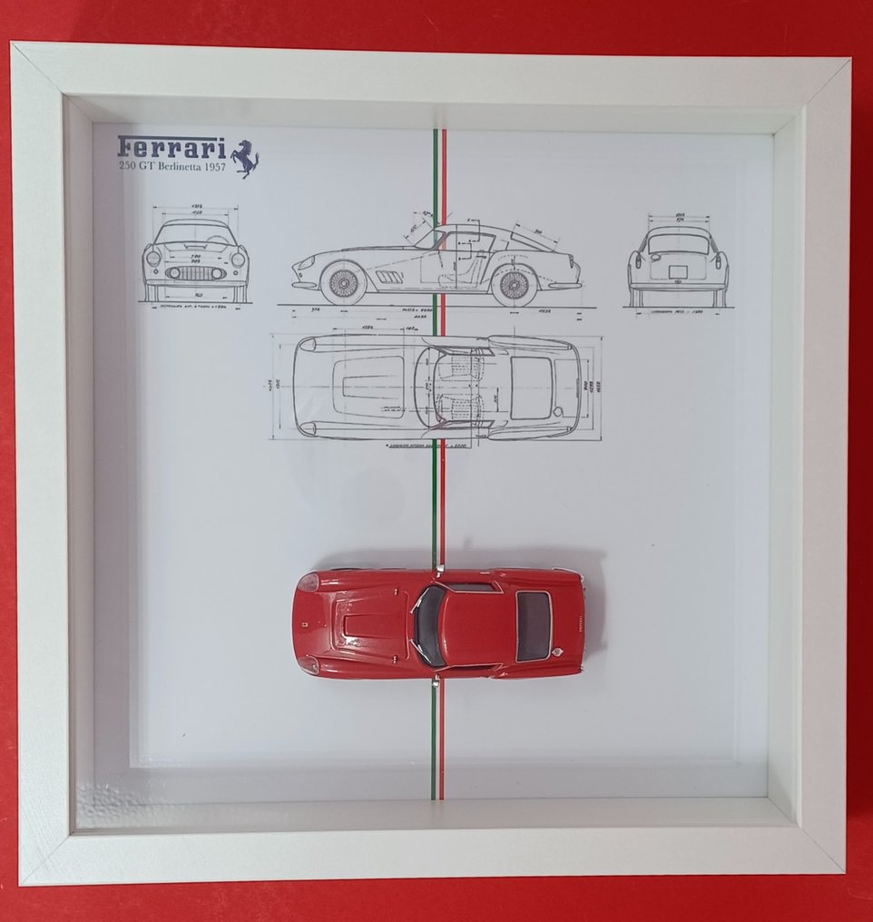 Artwork - Ferrari - Berlinetta 250 GT 1957 #1.0