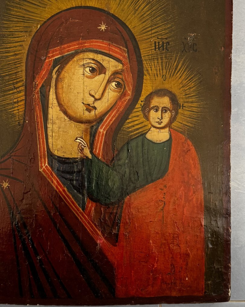 标志 - 喀山上帝之母 - 木 #3.2