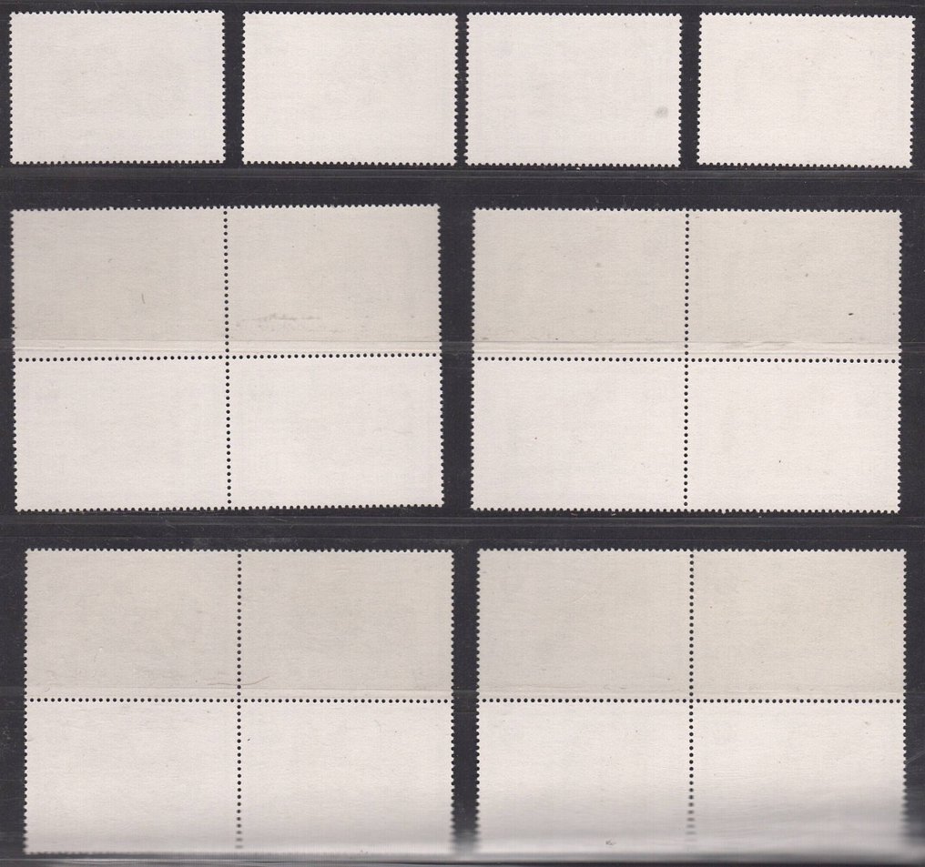 布隆迪 1997 - WWF 票据，印有“Exposition philatelique Netionale Carolophilex 1997”的字样，附加邮资，散装出售。 - OBP: 1006a/1009a #1.0