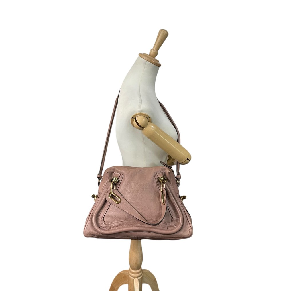 Chloé - Chloé Paraty Leather 2-Way Handbag - Torebka #4.3