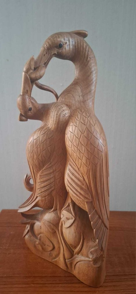 鹤 - 木 - 印度尼西亚 - 20世纪 #1.0