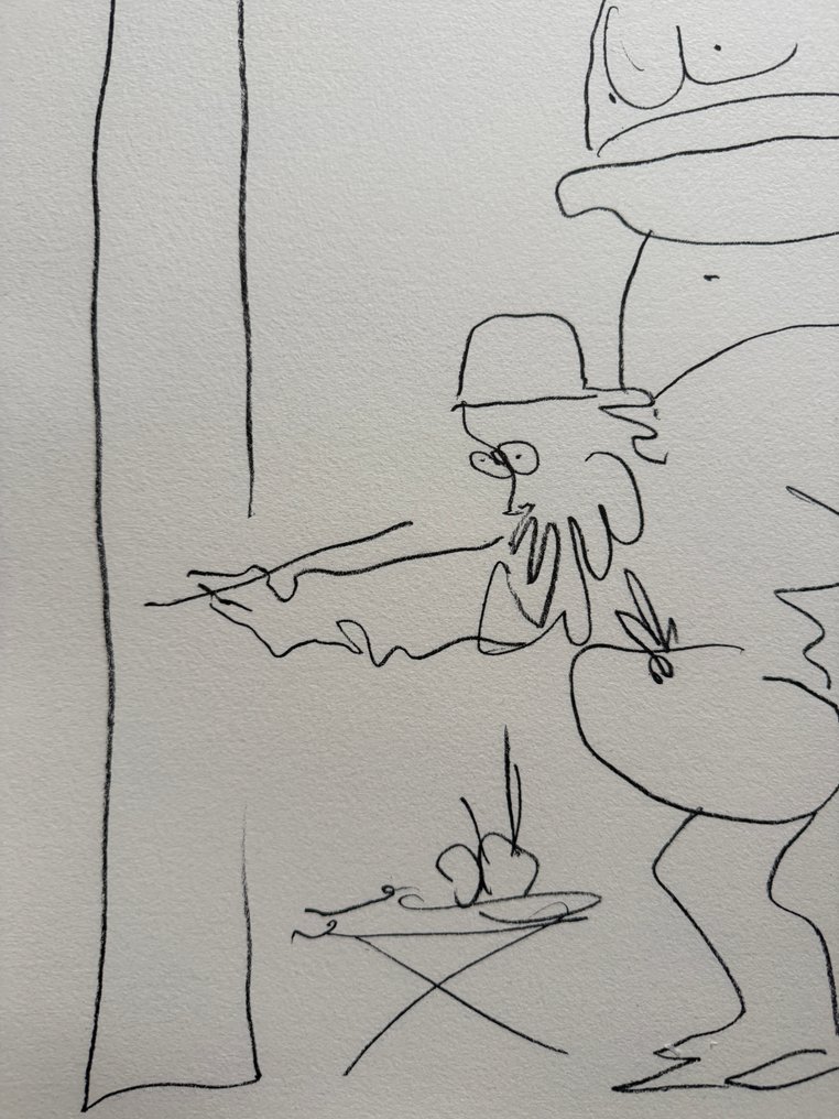 Pablo Picasso (1881-1973) - Le peintre et son modèle 1962 #3.2