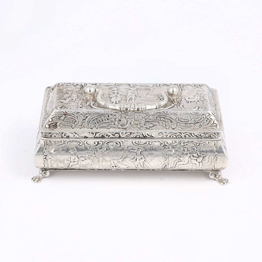 P.J. Lensen (1931) - Scatola per cucchiai - .833 argento #1.0