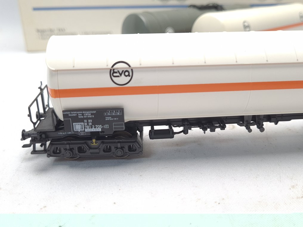 Märklin H0 - 4855 - Modellvonat teherfuvarozási vagonszett (1) - 3 x EVA ketelwagens - DB #4.3