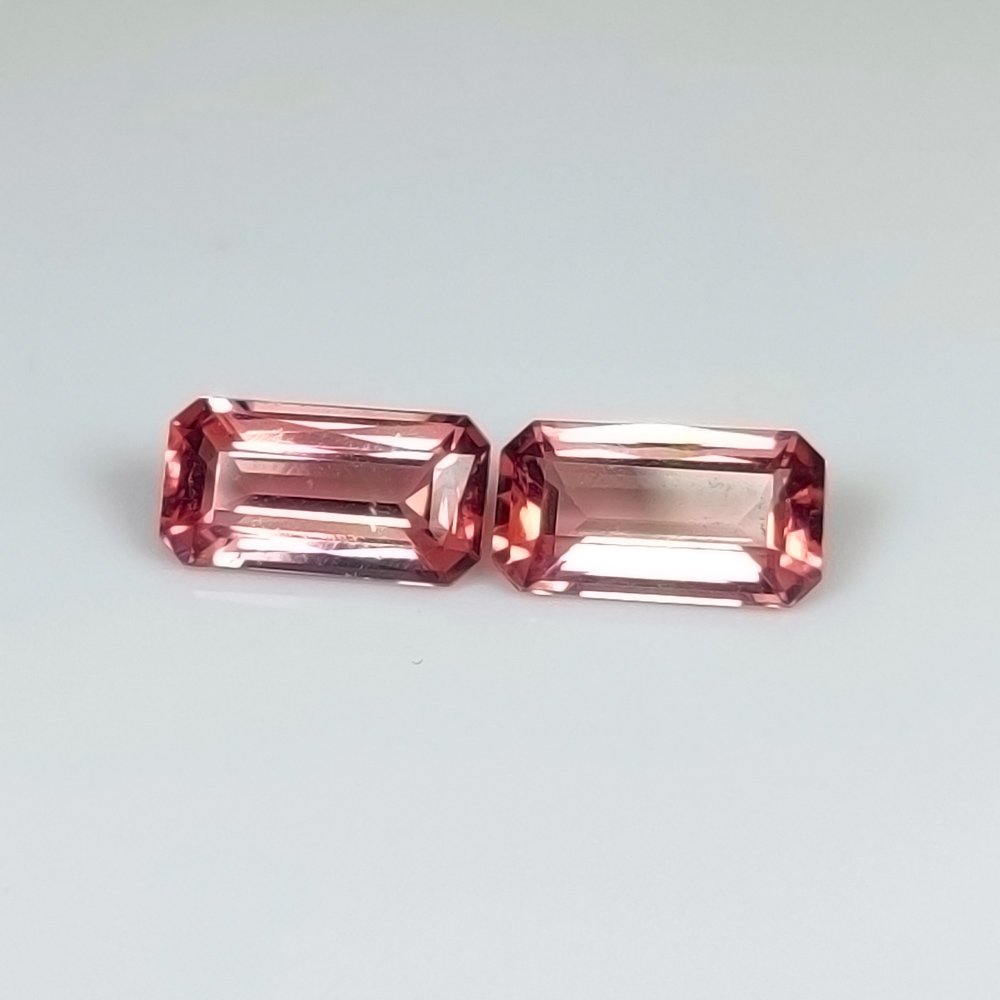 2 pcs  粉色 電氣石  - 2.91 ct - 國際有色寶石協會 (ICA GemLab) #1.0