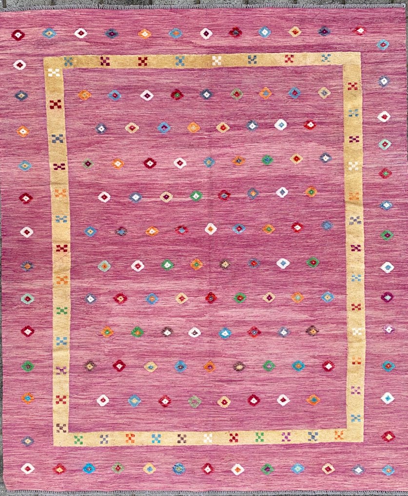 Designer Kelim - ubrukt - Teppe - 299 cm - 254 cm #1.0