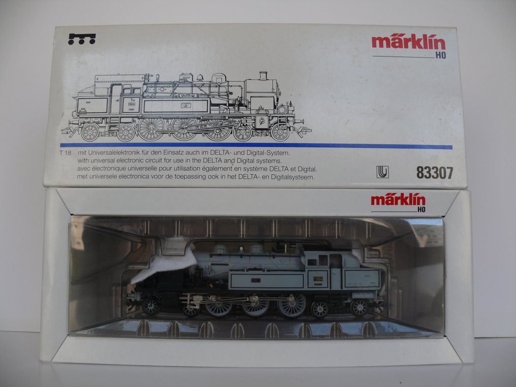 Märklin H0 - 83307 - Tenderlokomotiv (1) - T18 - K.W.St.E. #2.1