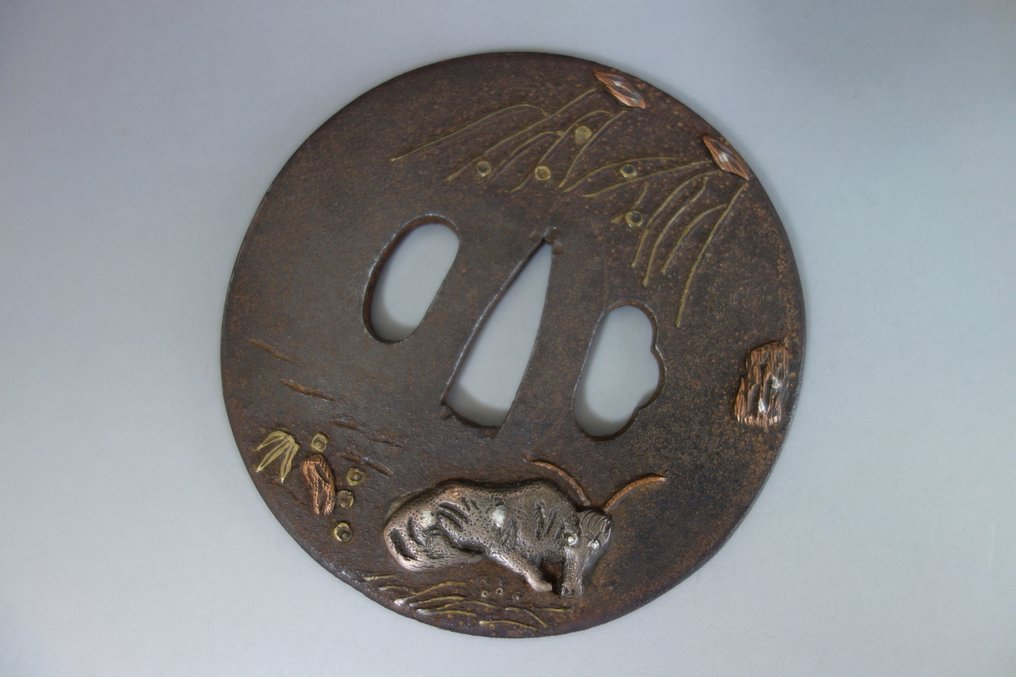 山羊柳 - 鐵（鑄／鍛） - 日本 - 江戶時代晚期 #3.2