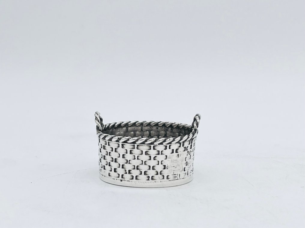 B. Neresheimer & Sohne - Kosz - Srebro pr. 830 - Hanau miniaturowy koszyk #4.3