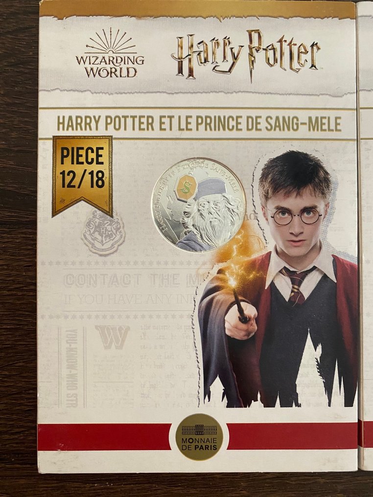 Frankrike. 10 Euro 2021 "Harry Potter" (3 coins) (Ingen reservasjonspris) #1.0