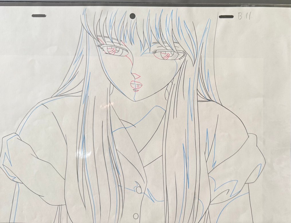 Toei Animation Tenkai Ouverture 2004- Saint Seiya - douga - Saori - 1 Original preliminary drawing - Saint Seiya - Araki/Himeno - 2004 #1.0
