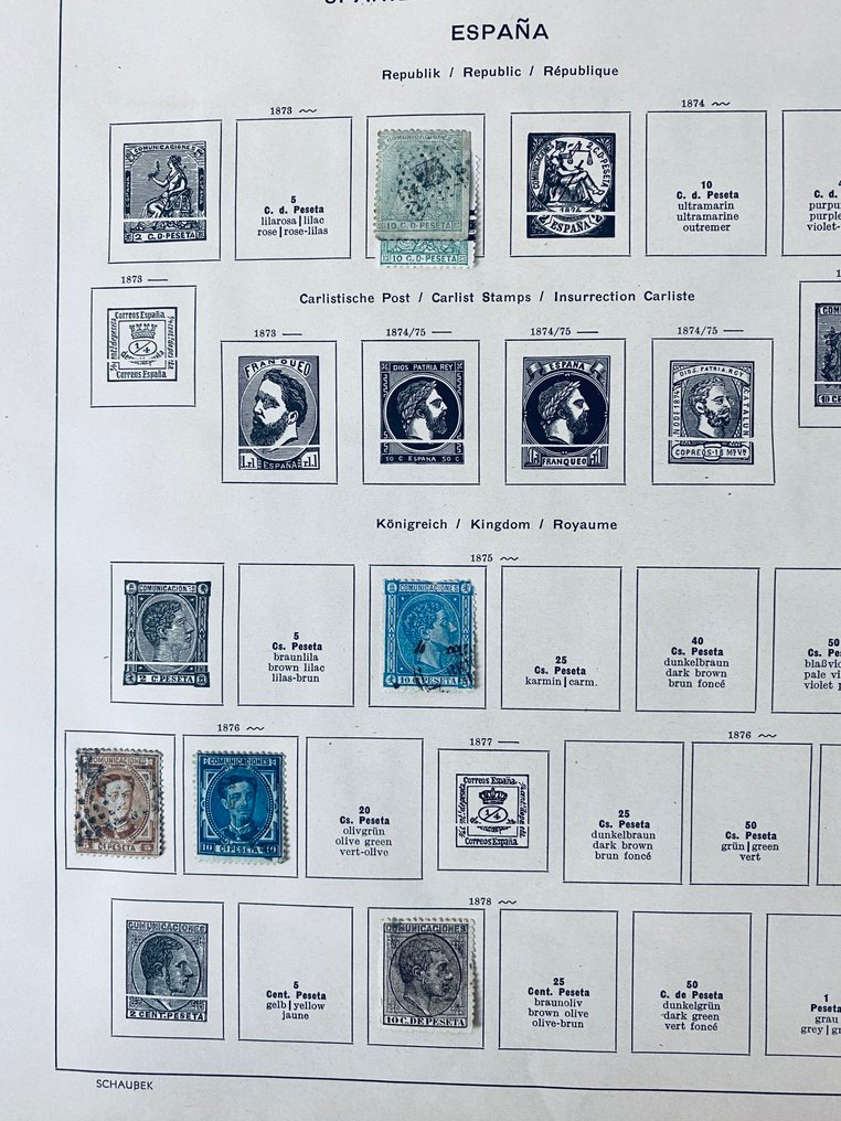 西班牙  - 西班牙收藏 + 西班牙安道尔在相册页上 #3.2