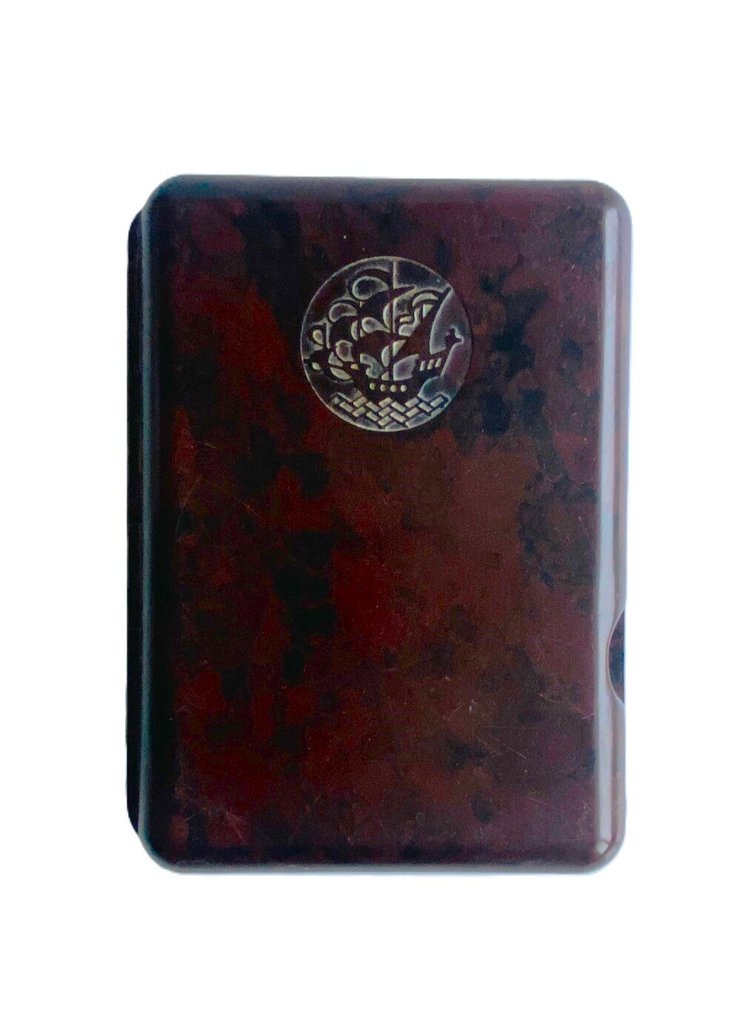 Unknown - Unknown - No reserve price - Tobacco box (3) - Bakelite, Metal, Silverplated #1.0