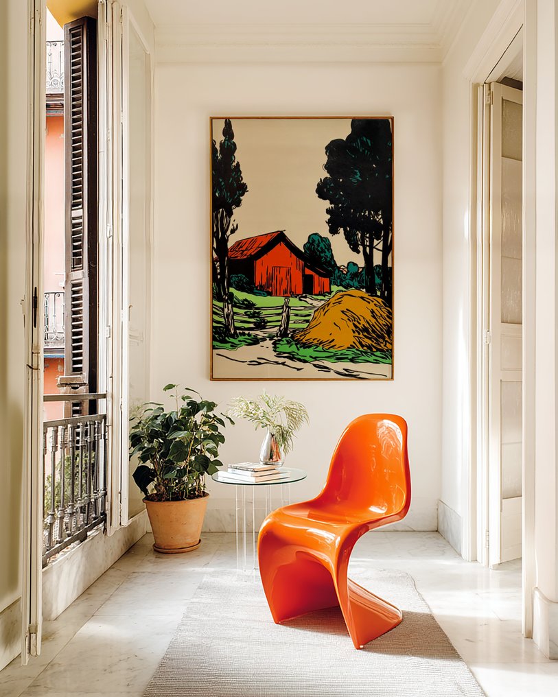 Flavia Delgado - EL GRANERO ROJO  XL (NO RESERVE) #3.2