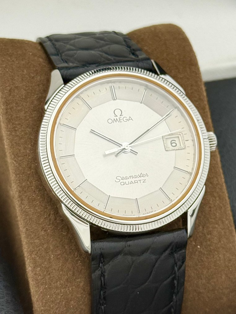 Omega - No reserve price - Pie Pan Seamaster Date Cal.1342 - 196.0189 - Men - 1980-1989 #3.2