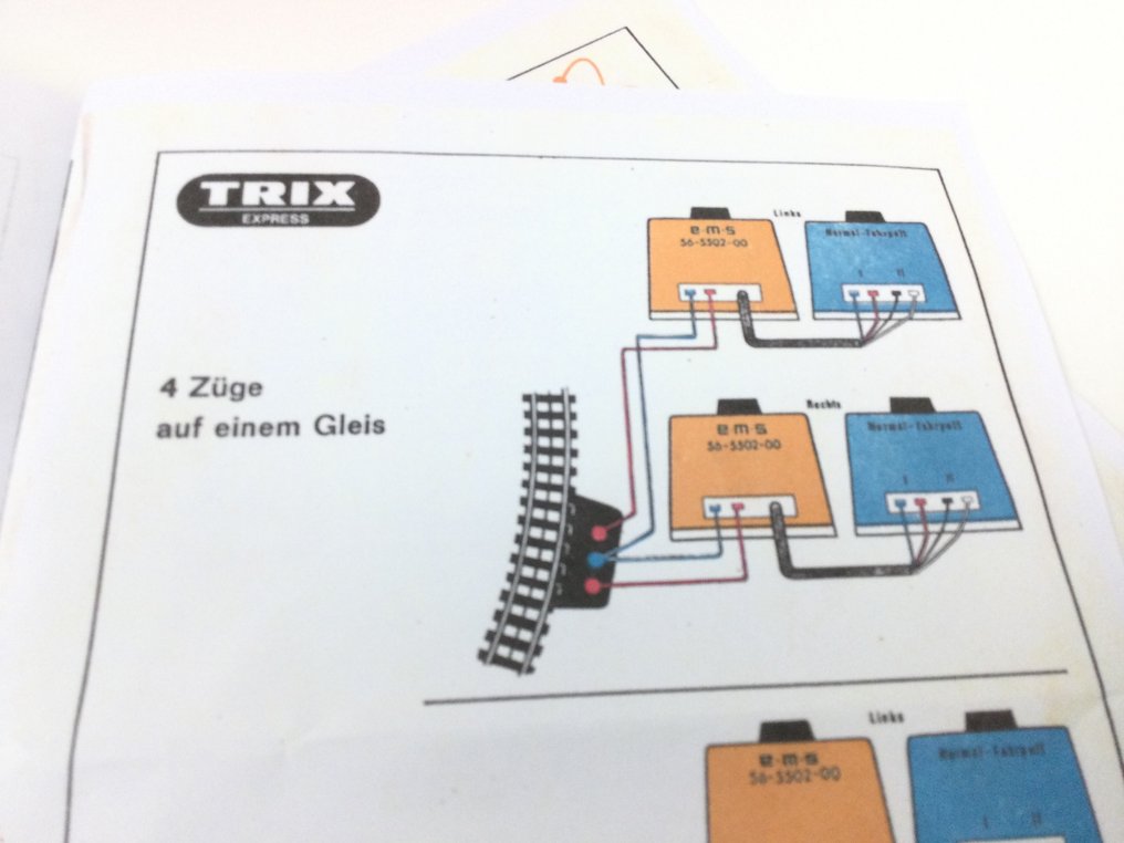 Trix N, H0 - 2161/5502/5589 - Styreenhed til modeleltog (3) - To EMS styreenheder og en transformator #1.0