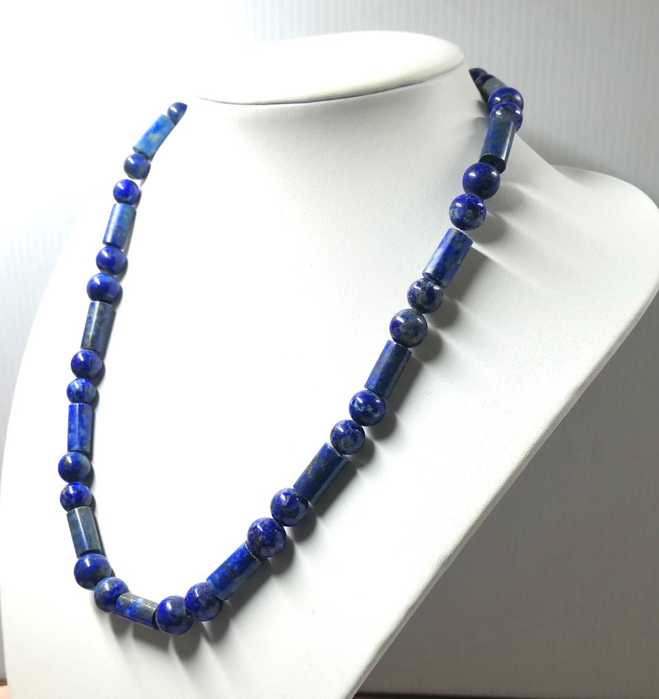 手工制作的青金石项链 珠宝- 61.58 g #4.3