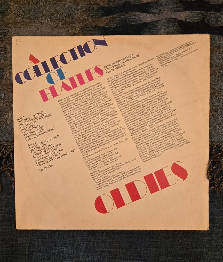 Beatles, AC/DC, Pink Floyd, Fleetwood Mac - Múltiples artistas - 5 x classic albums on the AMIGA label (GDR) - Múltiples títulos - Álbumes LP (varios artículos) - 1980 #2.1